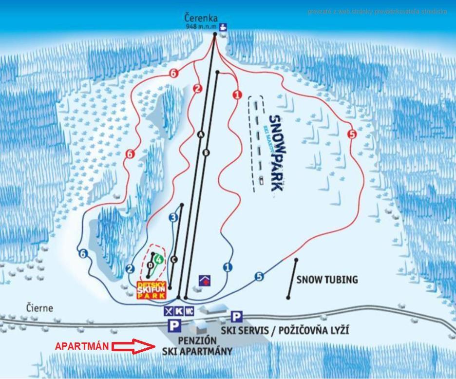 מקוב Ski Apartman Sajmon So Saunou מראה חיצוני תמונה